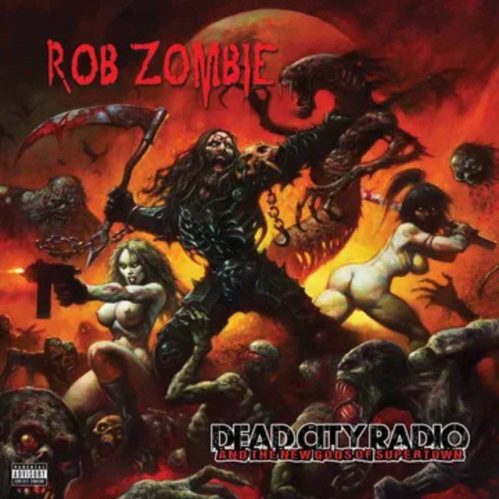 Rob Zombie Dead City Radio 10" Vinyl ~ RSD 2013 ~ Numb/Ltd Color ~ New/Sealed!